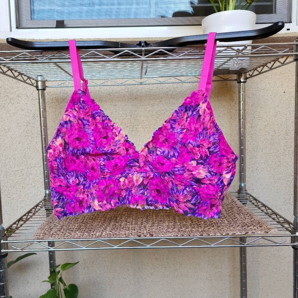 VICTORIA'S SECRET FLORAL BRALETTE
